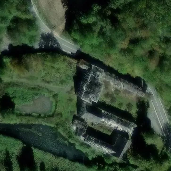 Verlaten Kasteel
