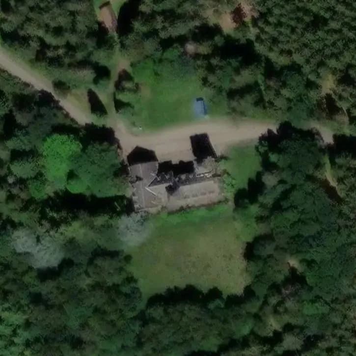 Verlaten Kasteel